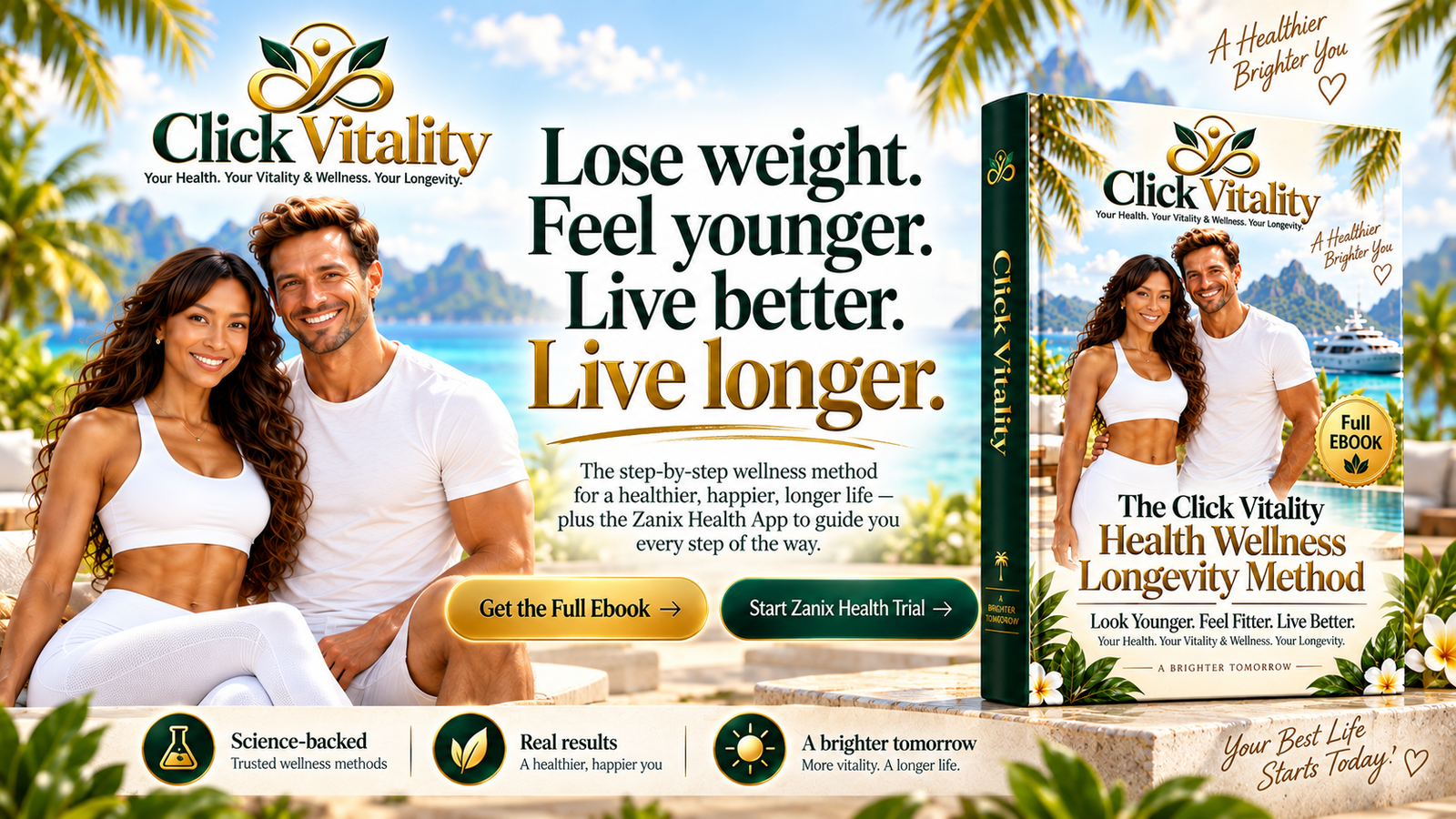 Click Vitality Health Wellness Longevity Method with Destiny Power and James Masters and the Full Click Vitality Ebook